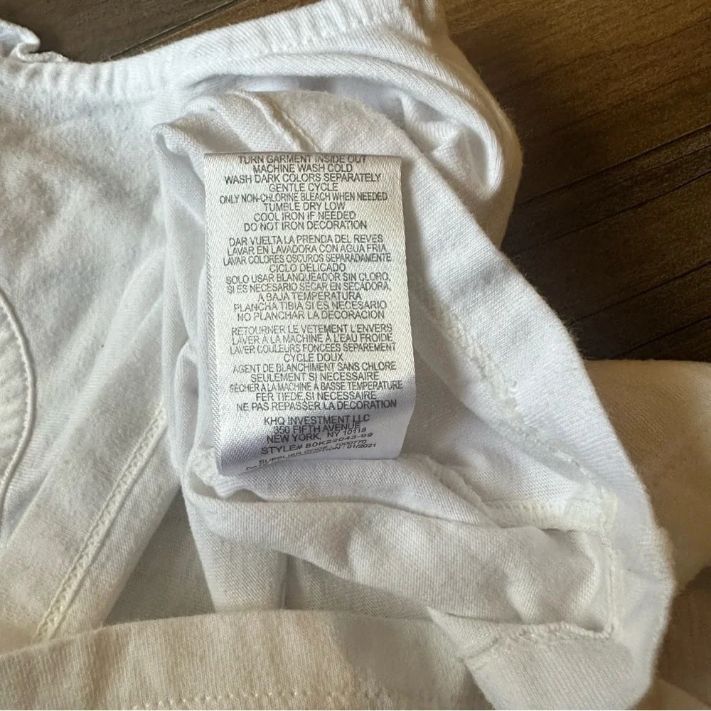 Juicy Couture | 2 Piece Logo Top and Stripped Short Set | Size 4